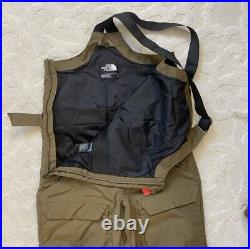 North Face Freedom Bib Beech Green Mens Small Standard Fit. All Mountain