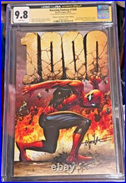 Nycc Amazing Fantasy 1000 Tyler Kirkham Virgin Variant Whatnot Exclusive Cgc 9.8