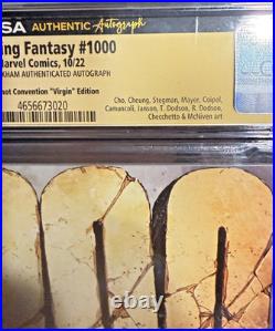 Nycc Amazing Fantasy 1000 Tyler Kirkham Virgin Variant Whatnot Exclusive Cgc 9.8