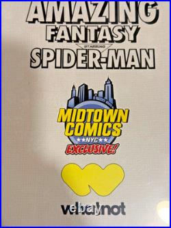 Nycc Amazing Fantasy 1000 Tyler Kirkham Virgin Variant Whatnot Exclusive Cgc 9.8