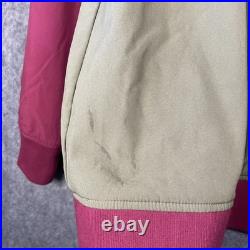 Planks Ski Jacket Mens L Pink Khaki Ride In All Mountain Series Outdoor Winter