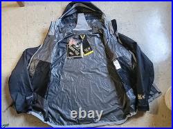 RARE NWT Mountain Hardwear Typhoon GTX Ultra Light Hardshell Jacket ALL BLACK