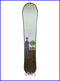 RIDE Fleetwood Blank Snowboard Only Mens All-Mountain Beige / Brown 155cm