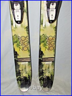 ROSSIGNOL S3 all mountain Powder skis 168cm with Marker SQUIRE 11 ski bindings