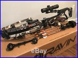 Ravin R10 Crossbow With Bolts, Back Pack Sling. All Mint Condition