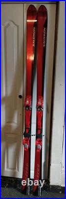 Red Salomon XFree 8 191 Ski Skis with Marker Bindings