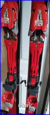 Red Salomon XFree 8 191 Ski Skis with Marker Bindings