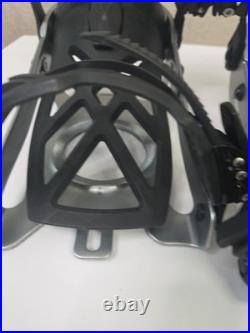 Ride A-4 Mens Snowboard Bindings 2025-LARGE-BLACK