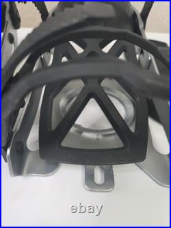 Ride A-4 Mens Snowboard Bindings 2025-LARGE-BLACK