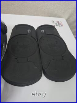 Ride A-4 Mens Snowboard Bindings 2025-LARGE-BLACK