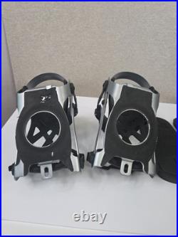 Ride A-4 Mens Snowboard Bindings 2025-LARGE-BLACK