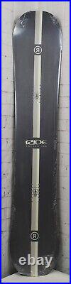 Ride Agenda Men's Snowboard 155 cm, All Mountain Twin, Black Base New 2025