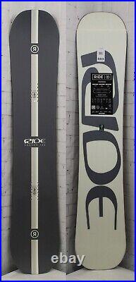 Ride Agenda Men's Snowboard 155 cm, All Mountain Twin, White Base New 2025