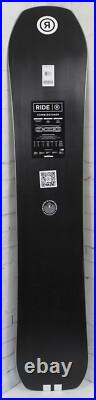 Ride Commissioner Men's Snowboard 158 cm, All Mountain Directional, New 2023