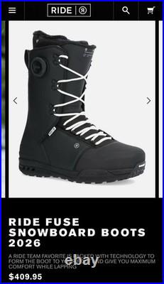 Ride Fuse Snowboard Boots