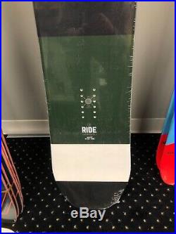 Ride Manic 161cm Wide All Mountain Park Mens Snowboard Groomer Powder 22in 559mm
