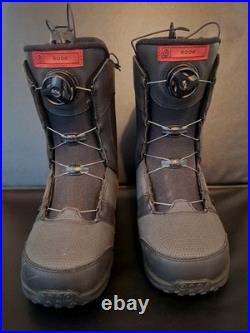 Ride Rook BOA Mens Snowboard Boots Size 9 Black New All Mountain Winter Sports
