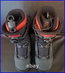 Ride Rook BOA Mens Snowboard Boots Size 9 Black New All Mountain Winter Sports