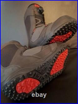 Ride Rook BOA Mens Snowboard Boots Size 9 Black New All Mountain Winter Sports