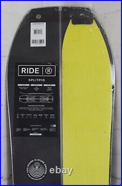 Ride Split Pig Mens Snowboard 148cm, All Mountain Directional New 2023