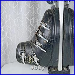 Rieker Vintage Sealed Sole Mens Size 12 Leather Buckle Alpine Ski Boots 601034