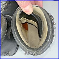 Rieker Vintage Sealed Sole Mens Size 12 Leather Buckle Alpine Ski Boots 601034