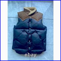 Rocky Mountain New All Leather Down Vest