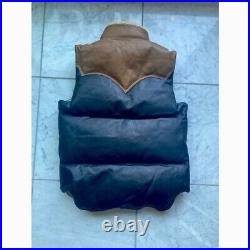 Rocky Mountain New All Leather Down Vest