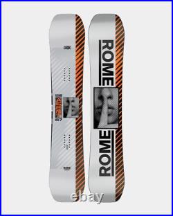 Rome Agent Men's Snowboard 151 cm True Twin Fusion Camber All-Mountain New 2025 Rome Agent Men's Snowboard 151 cm True Twin Fusion Camber All-Mountain New 2025
