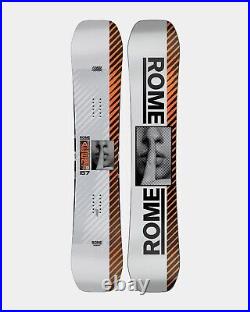 Rome Agent Men's Snowboard 154 cm True Twin Fusion Camber All-Mountain New 2025