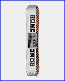 Rome Agent Men's Snowboard 154 cm True Twin Fusion Camber All-Mountain New 2025