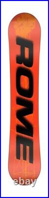 Rome Agent Men's Snowboard 154 cm True Twin Fusion Camber All-Mountain New 2027
