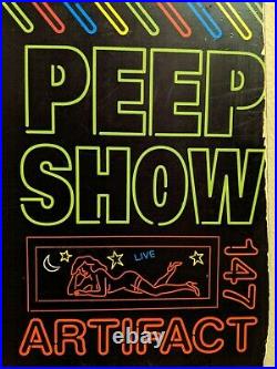 Rome Artifact SDS Peep Show 147 Live Nude Girls Collectible Man Cave Art