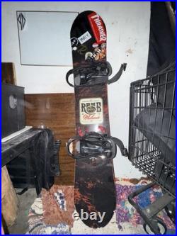 Rome Mechanic 156 Snowboard with Bindings All-Mountain Freestyle