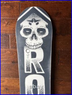 Rome SDS Boneless Snowboard 145cm Versatile Freestyle All Mountain Skeleton