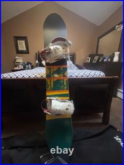 Rome Stale Crewzer Men's Snowboard 158 cm (2021) with Rome SDS Arsenal Bindings