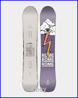 Rome Stale Crewzer Men's Snowboard 158 cm Directional Twin All-Mountain New 2025