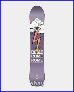 Rome Stale Crewzer Men's Snowboard 158 cm Directional Twin All-Mountain New 2025