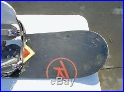 Rossignol Circult 45 Snowboard 145cm Burton Medium Bindings Nice Board