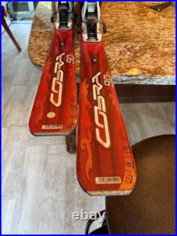 Rossignol Cobra 90 174cm Skis with Dynastar bindings, Lange boots
