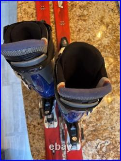 Rossignol Cobra 90 174cm Skis with Dynastar bindings, Lange boots