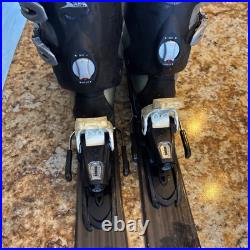 Rossignol Experience 74 Skis, 146 c with Rossignol Adjustable Bindings, and boots