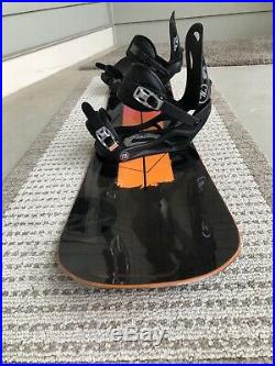 Rossignol One LF 153 cm Lightly Used Snowboard with New Nidecker Large Bindings
