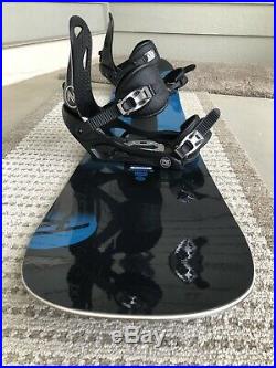 Rossignol Sawblade 155cm Lightly Used Snowboard with NEW Nidecker Large Bindings