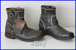 Rws Boots Ankle Mens all Leather Hand Made Numbered 43 Mint Condition