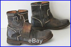 Rws Boots Ankle Mens all Leather Hand Made Numbered 43 Mint Condition