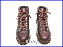 SCARPA Vtg Italian All Leather Mountain Alpine Hiking Boots Men's US 12 N