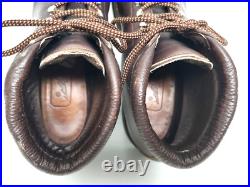 SCARPA Vtg Italian All Leather Mountain Alpine Hiking Boots Men's US 12 N