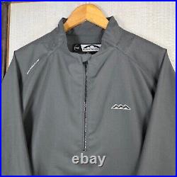 SUN MOUNTAIN x DESERT MOUNTAIN Size 2XL Mens 1/2 Zip Windproof Jacket Golf Gray