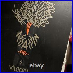 Salomon Assassin Pro Men's All-Mountain Snowboard, 163cm Wide. With Flow bindings